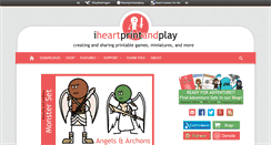 Desktop Screenshot of iheartprintandplay.com