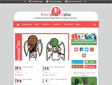 Tablet Screenshot of iheartprintandplay.com